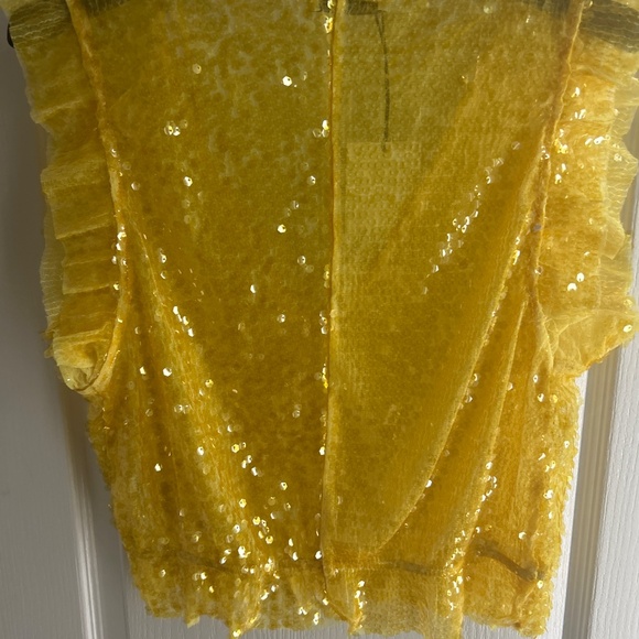 Gold sequins top - Picture 3 of 3